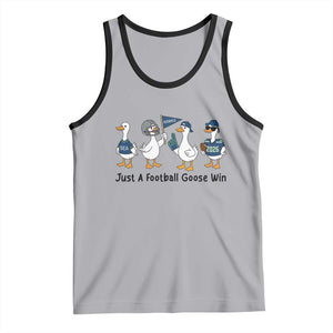Funny Seattle 2026 Tank Top Just A Football Goose Win TS14 Athletic Heather Black Print Your Wear