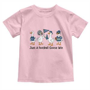 Funny Seattle 2026 Toddler T Shirt Just A Football Goose Win TS14 Light Pink Print Your Wear