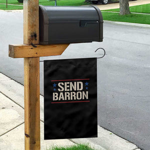 Send Barron Garden Flag Viral Hashtag Political Protest TS14 Print Your Wear