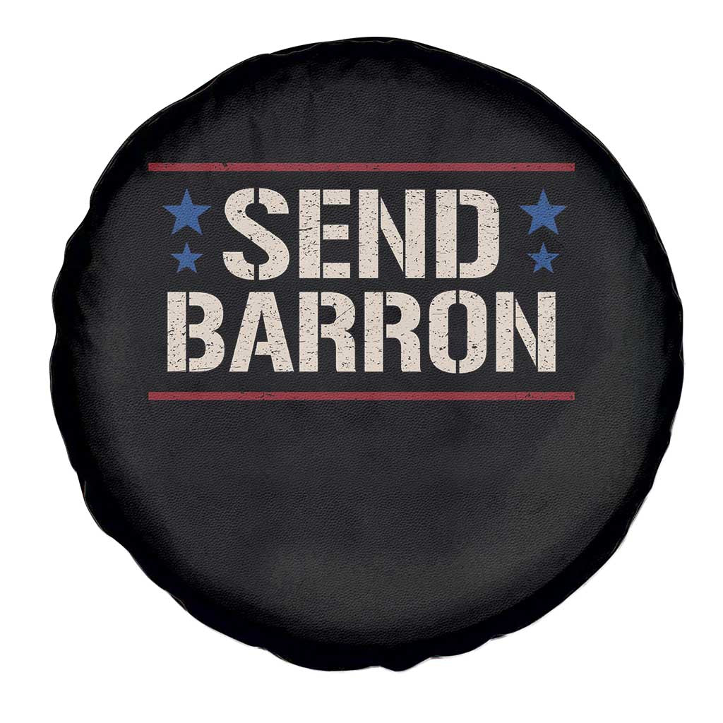 Send Barron Spare Tire Cover Viral Hashtag Political Protest TS14 Print Your Wear