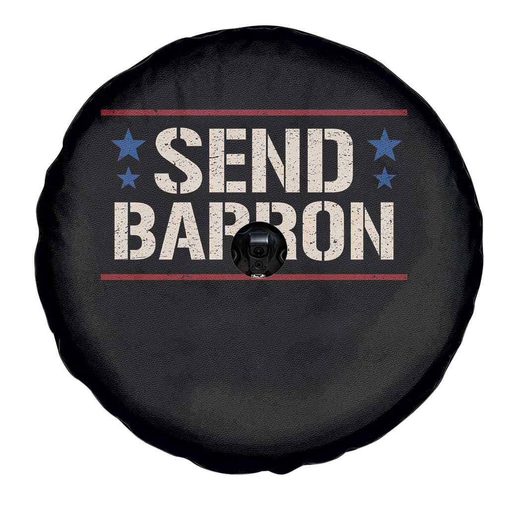 Send Barron Spare Tire Cover Viral Hashtag Political Protest TS14 Print Your Wear