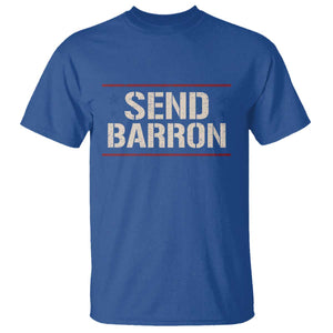 Send Barron T Shirt - Viral Hashtag Political Protest TS14 Royal Blue Print Your Wear