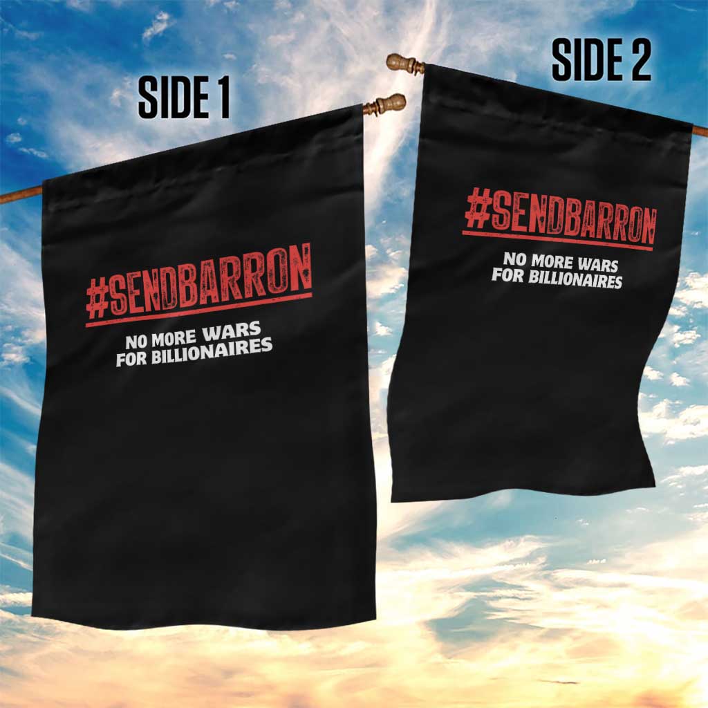 Send Barron Meme Garden Flag Funny Political Hashtag Viral Internet TS14 Print Your Wear