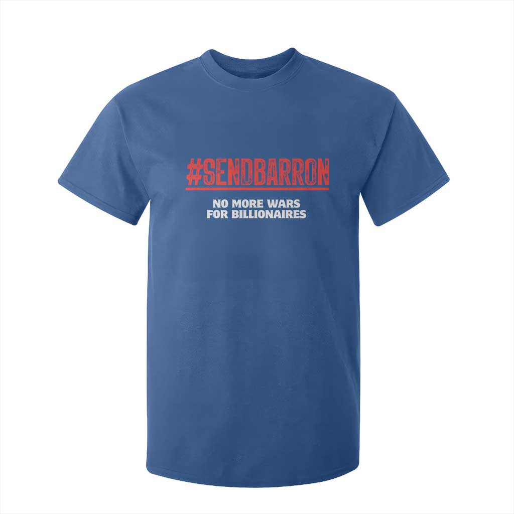 Send Barron Meme T Shirt For Kid Funny Political Hashtag Viral Internet TS14 Royal Blue Print Your Wear