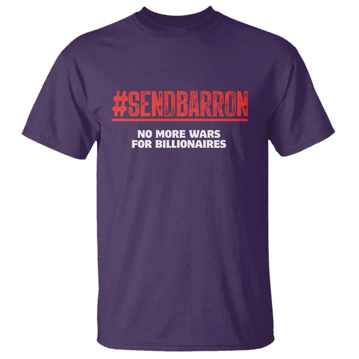 Send Barron Meme T Shirt Funny Political Hashtag Viral Internet TS14 Purple Print Your Wear