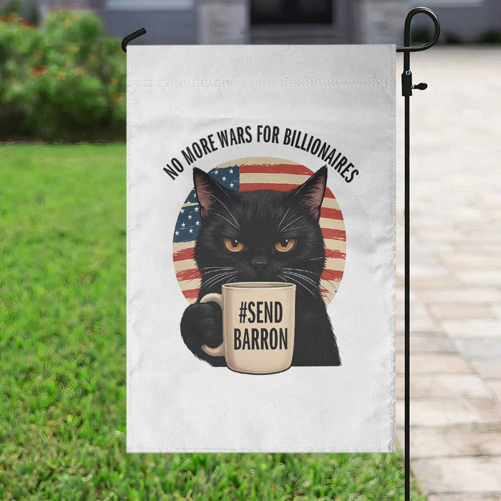 Send Barron Meme Garden Flag Funny Cat Sarcastic Political TS14 Print Your Wear