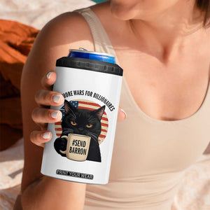 Send Barron Meme 4 in 1 Can Cooler Tumbler Funny Cat Sarcastic Political TS14 Print Your Wear