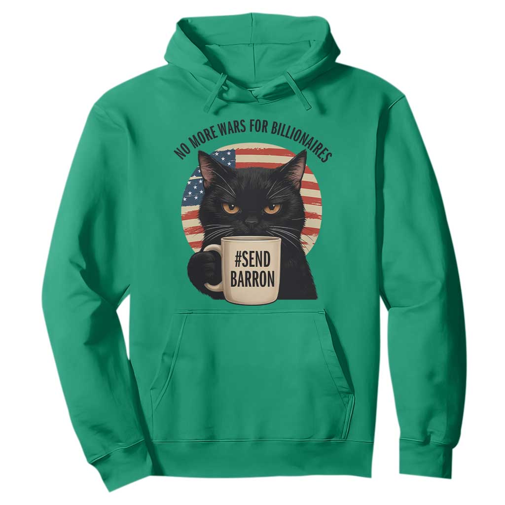 Send Barron Meme Hoodie Funny Cat Sarcastic Political TS14 Irish Green Print Your Wear