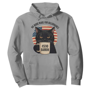 Send Barron Meme Hoodie Funny Cat Sarcastic Political TS14 Sport Gray Print Your Wear