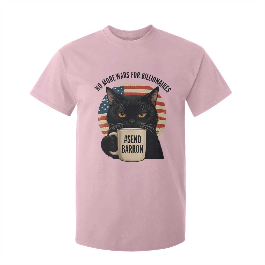 Send Barron Meme T Shirt For Kid Funny Cat Sarcastic Political TS14 Light Pink Print Your Wear