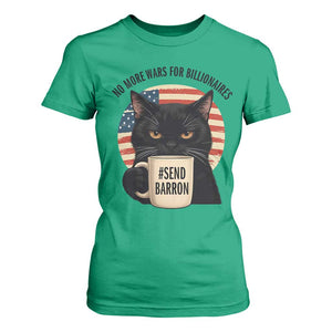 Send Barron Meme T Shirt For Women Funny Cat Sarcastic Political TS14 Irish Green Print Your Wear
