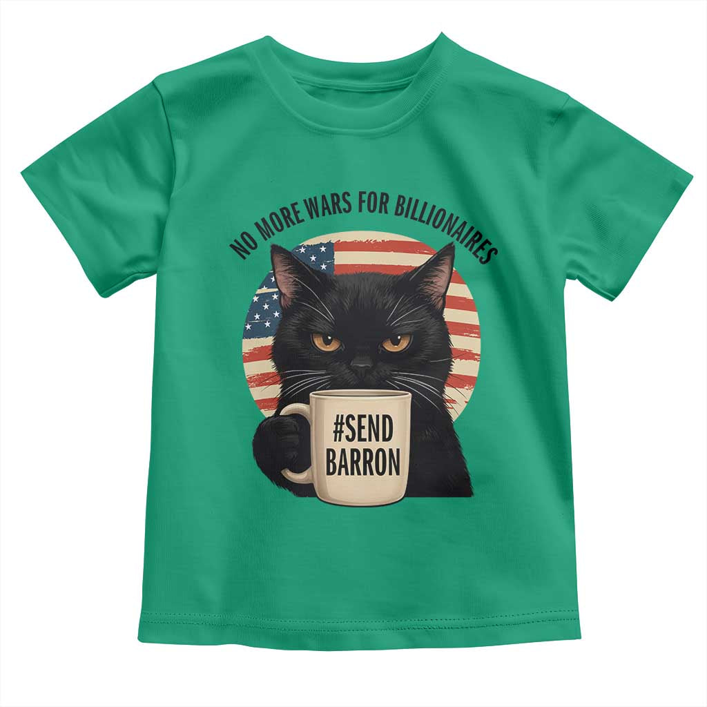 Send Barron Meme Toddler T Shirt Funny Cat Sarcastic Political TS14 Irish Green Print Your Wear