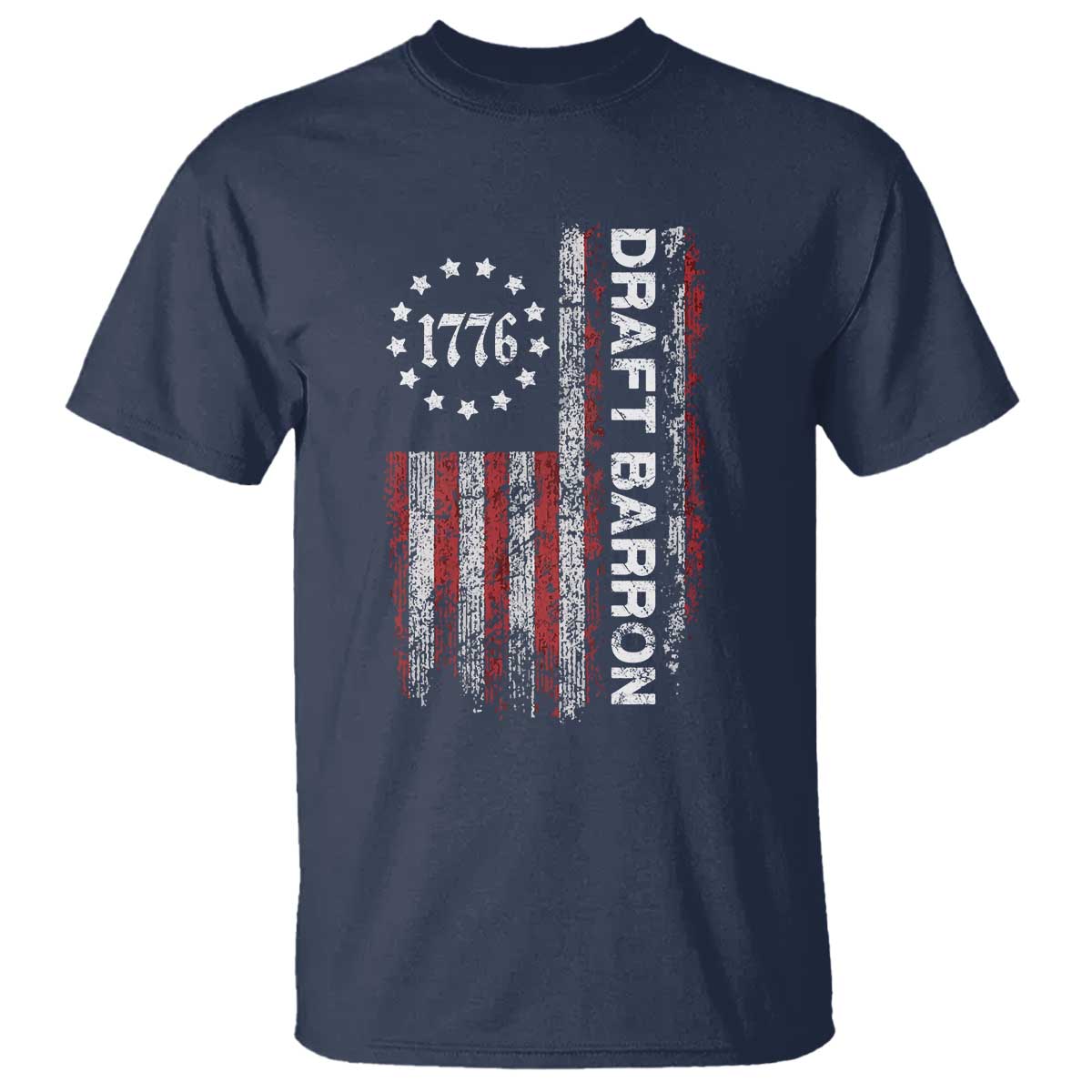 Draft Barron T Shirt Anti War Send Barron Viral Internet Meme TS14 Navy Print Your Wear