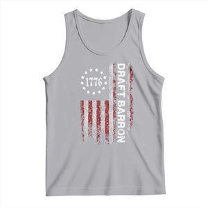 Draft Barron Tank Top Anti War Send Barron Viral Internet Meme TS14 Athletic Heather Print Your Wear