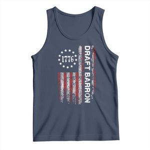 Draft Barron Tank Top Anti War Send Barron Viral Internet Meme TS14 Navy Print Your Wear