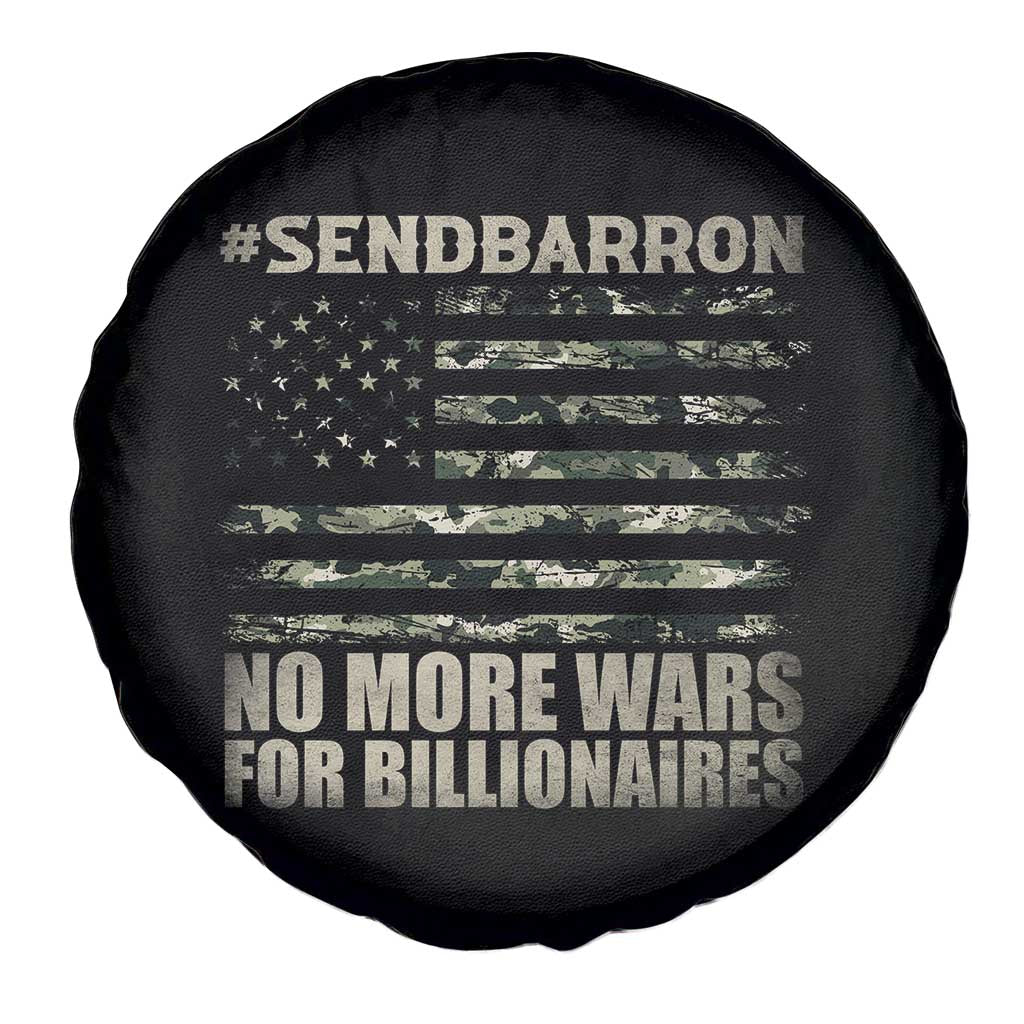 Send Barron Spare Tire Cover Vintage American Flag Camo Soldier Hashtag Meme TS14 Print Your Wear