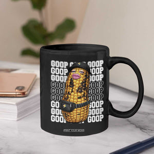 Funny Burnt Peanut Goop Coffee Mug Burnt Corn Meme Viral Humor TS14 Print Your Wear