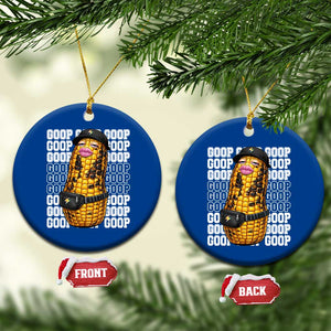 Funny Burnt Peanut Goop Ceramic Ornament Burnt Corn Meme Viral Humor TS14 1pc Blue Print Your Wear