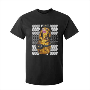 Funny Burnt Peanut Goop T Shirt For Kid Burnt Corn Meme Viral Humor TS14 Black Print Your Wear