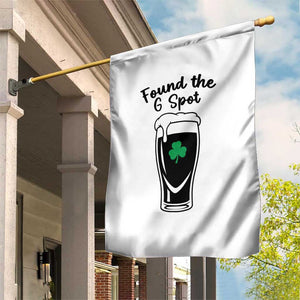 Funny St Patrick’s Day Beer Garden Flag Found The G Spot TS14 Print Your Wear