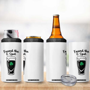 Funny St Patrick’s Day Beer 4 in 1 Can Cooler Tumbler Found The G Spot TS14 Print Your Wear