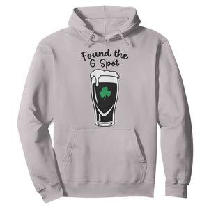 Funny St Patrick’s Day Beer Hoodie Found The G Spot TS14 Ice Gray Print Your Wear