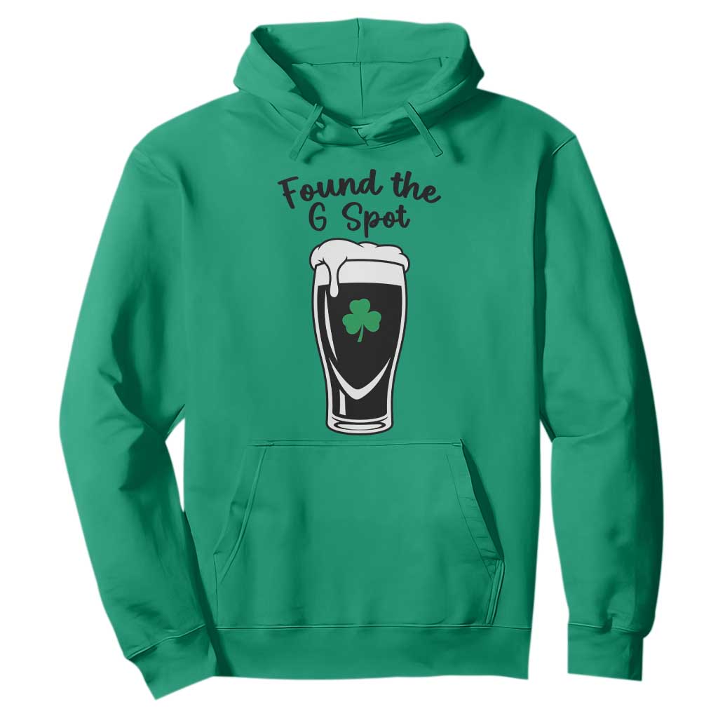 Funny St Patrick’s Day Beer Hoodie Found The G Spot TS14 Irish Green Print Your Wear