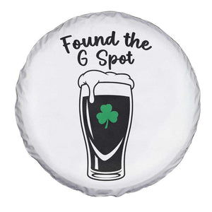 Funny St Patrick’s Day Beer Spare Tire Cover Found The G Spot TS14 Print Your Wear