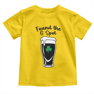 Funny St Patrick’s Day Beer Toddler T Shirt Found The G Spot TS14 Daisy Print Your Wear