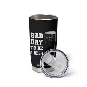 Irish Shamrock Beer Tumbler Cup Bad Day To Be A Beer TS14 Print Your Wear