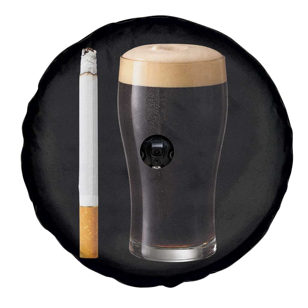 Irish Shamrock Beer Smoking Pub Drinking Humor Spare Tire Cover TS14 Print Your Wear