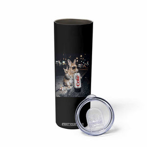 Funny Bunny Drinking Diet Coke Skinny Tumbler Vintage 90s Graphic Meme TS14 Print Your Wear