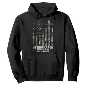 Send Barron Hoodie Vintage American Flag Camo Hashtag Protest Meme TS14 Black Print Your Wear