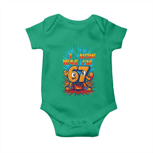 I Was 6 Now I'm 7 Italian Brainrot Meme Gift for Boy Kid Baby Onesie TS14 Irish Green Print Your Wear