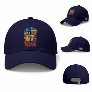 I Was 6 Now I'm 7 Italian Brainrot Meme Gift for Boy Kid Baseball Cap