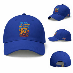 I Was 6 Now I'm 7 Italian Brainrot Meme Gift for Boy Kid Baseball Cap