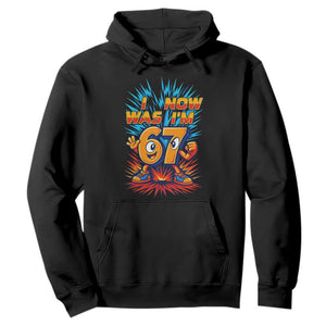 I Was 6 Now I'm 7 Italian Brainrot Meme Gift for Boy Kid Hoodie TS14 Black Print Your Wear