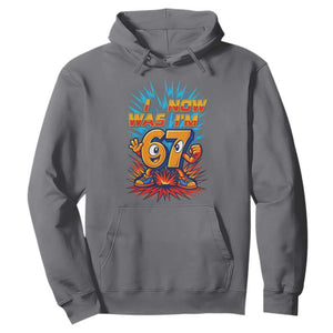I Was 6 Now I'm 7 Italian Brainrot Meme Gift for Boy Kid Hoodie TS14 Charcoal Print Your Wear
