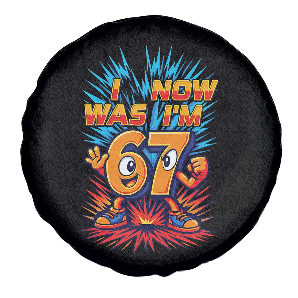 I Was 6 Now I'm 7 Italian Brainrot Meme Gift for Boy Kid Spare Tire Cover TS14 Print Your Wear