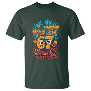 I Was 6 Now I'm 7 Italian Brainrot Meme Gift for Boy Kid T Shirt TS14 Dark Forest Green Print Your Wear