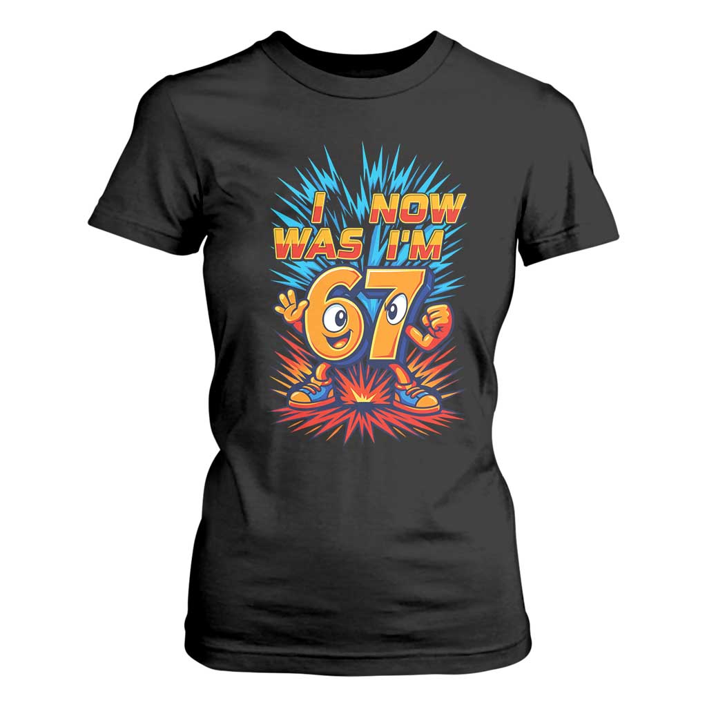 I Was 6 Now I'm 7 Italian Brainrot Meme Gift for Boy Kid T Shirt For Women TS14 Black Print Your Wear