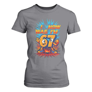 I Was 6 Now I'm 7 Italian Brainrot Meme Gift for Boy Kid T Shirt For Women TS14 Charcoal Print Your Wear