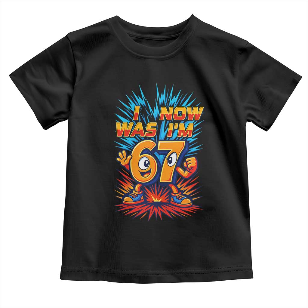 I Was 6 Now I'm 7 Italian Brainrot Meme Gift for Boy Kid Toddler T Shirt TS14 Black Print Your Wear