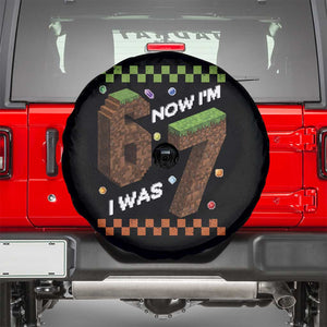 7th Birthday I Was 6 Now Im 7 Spare Tire Cover Unlocked 67 Boys Kids Youth TS14 Black Print Your Wear