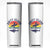 Amity Island Skinny Tumbler Retro Surfing Board Humor TS14 White Print Your Wear