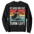 Hit Hard Run Fast Turn Left Sweatshirt Funny Jesus Baseball Player TS14 Black Print Your Wear