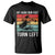 Hit Hard Run Fast Turn Left T Shirt Funny Jesus Baseball Player TS14 Black Print Your Wear
