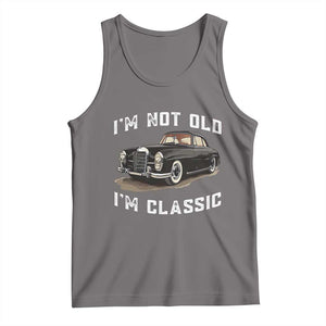 I'm Not Old I'm Classic Tank Top Funny Vintage Car Enthusiast TS14 Deep Heather Print Your Wear