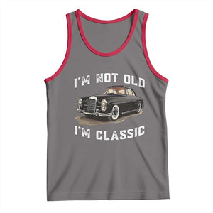 I'm Not Old I'm Classic Tank Top Funny Vintage Car Enthusiast TS14 Deep Heather Red Print Your Wear