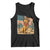 Patriotic Cowboy Dog Tank Top American Flag Western Country TS14 Black Print Your Wear